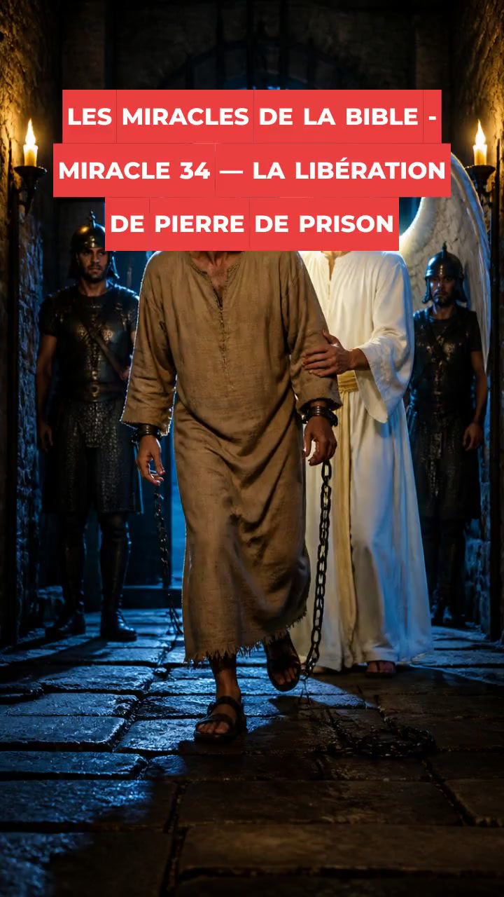 LES MIRACLES DE LA BIBLE - MIRACLE 34 — LA LIBÉRATION DE PIERRE DE PRISON