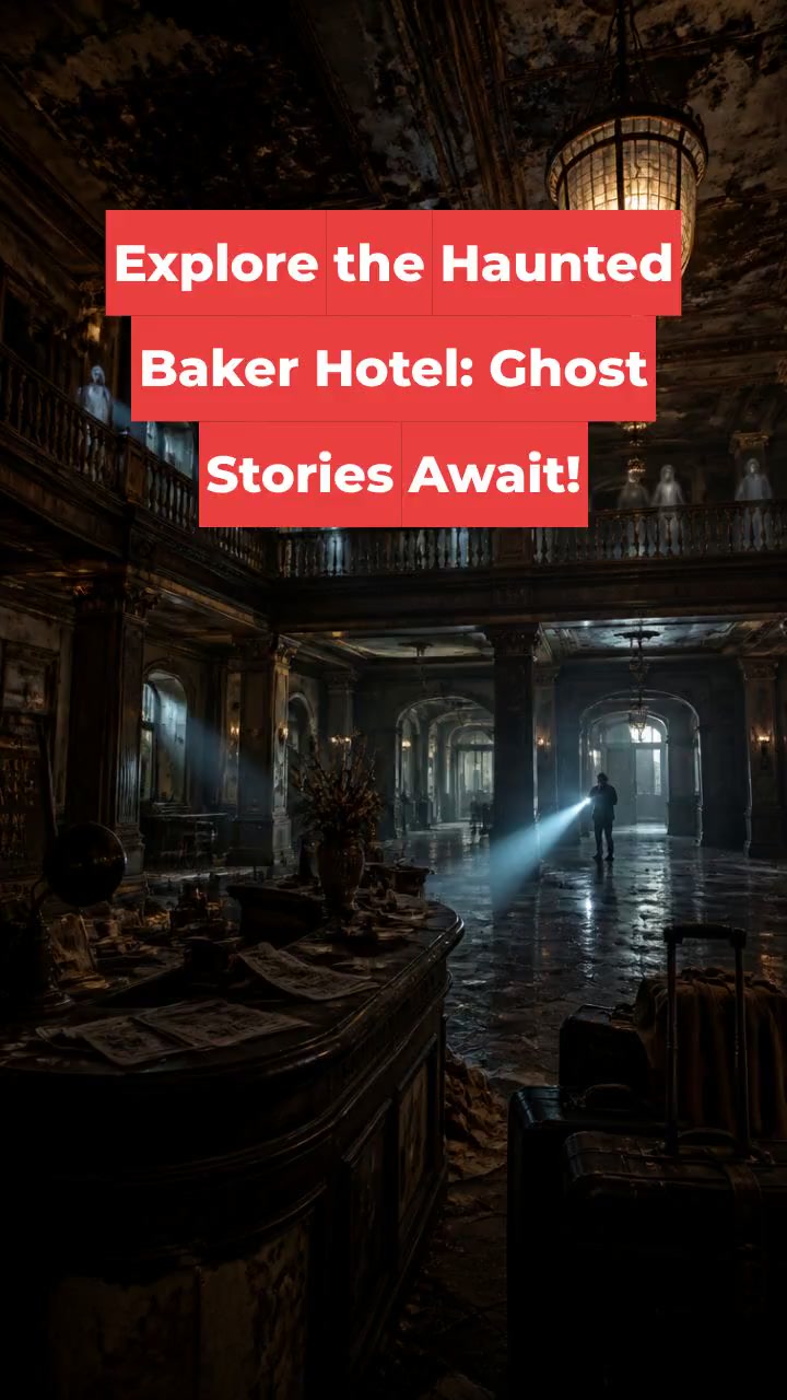 Explore the Haunted Baker Hotel: Ghost Stories Await!