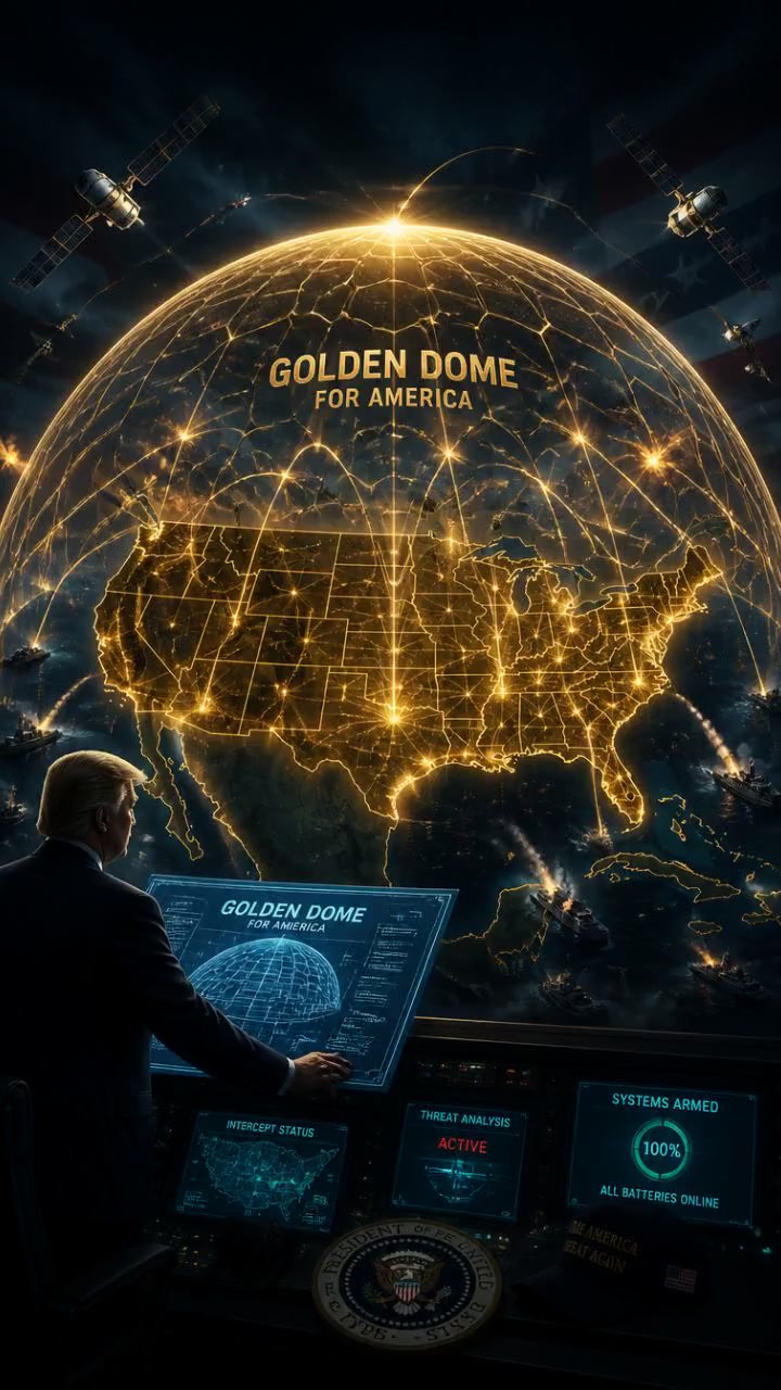 Golden Dome : le bouclier de Trump qui inquiète la Russie et la Chine !