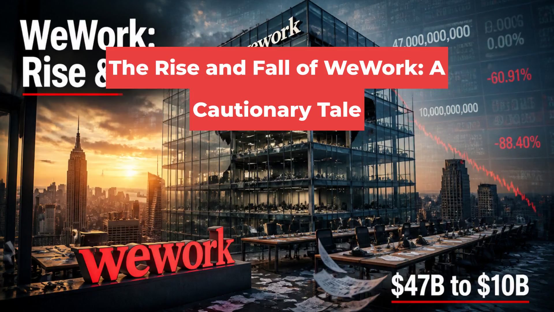 The Rise and Fall of WeWork: A Cautionary Tale