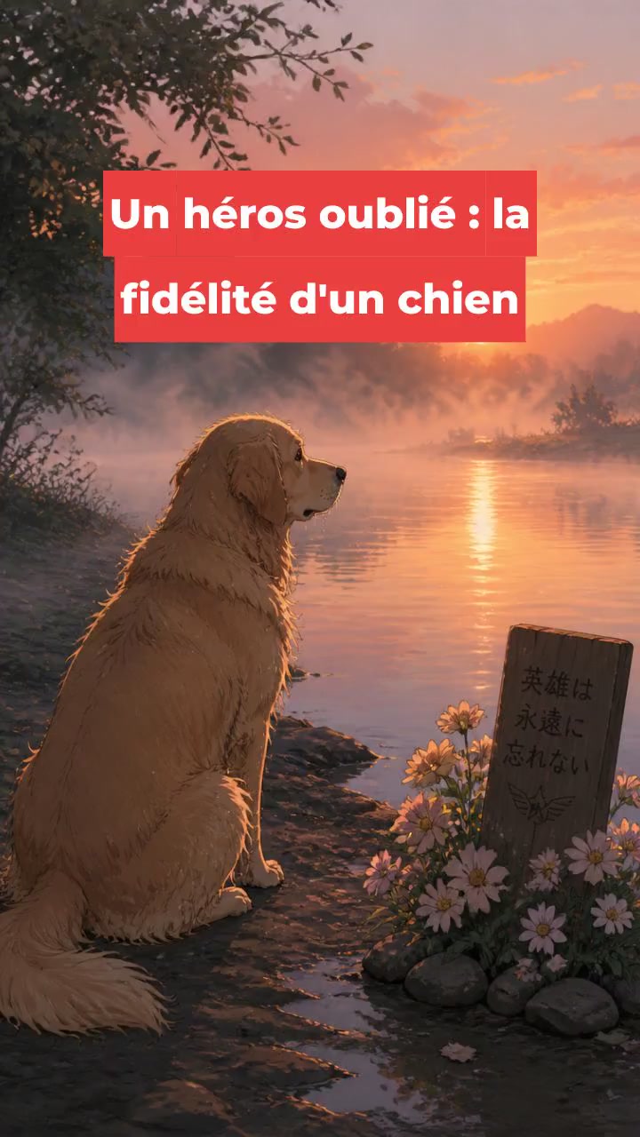 Un héros oublié : la fidélité d'un chien