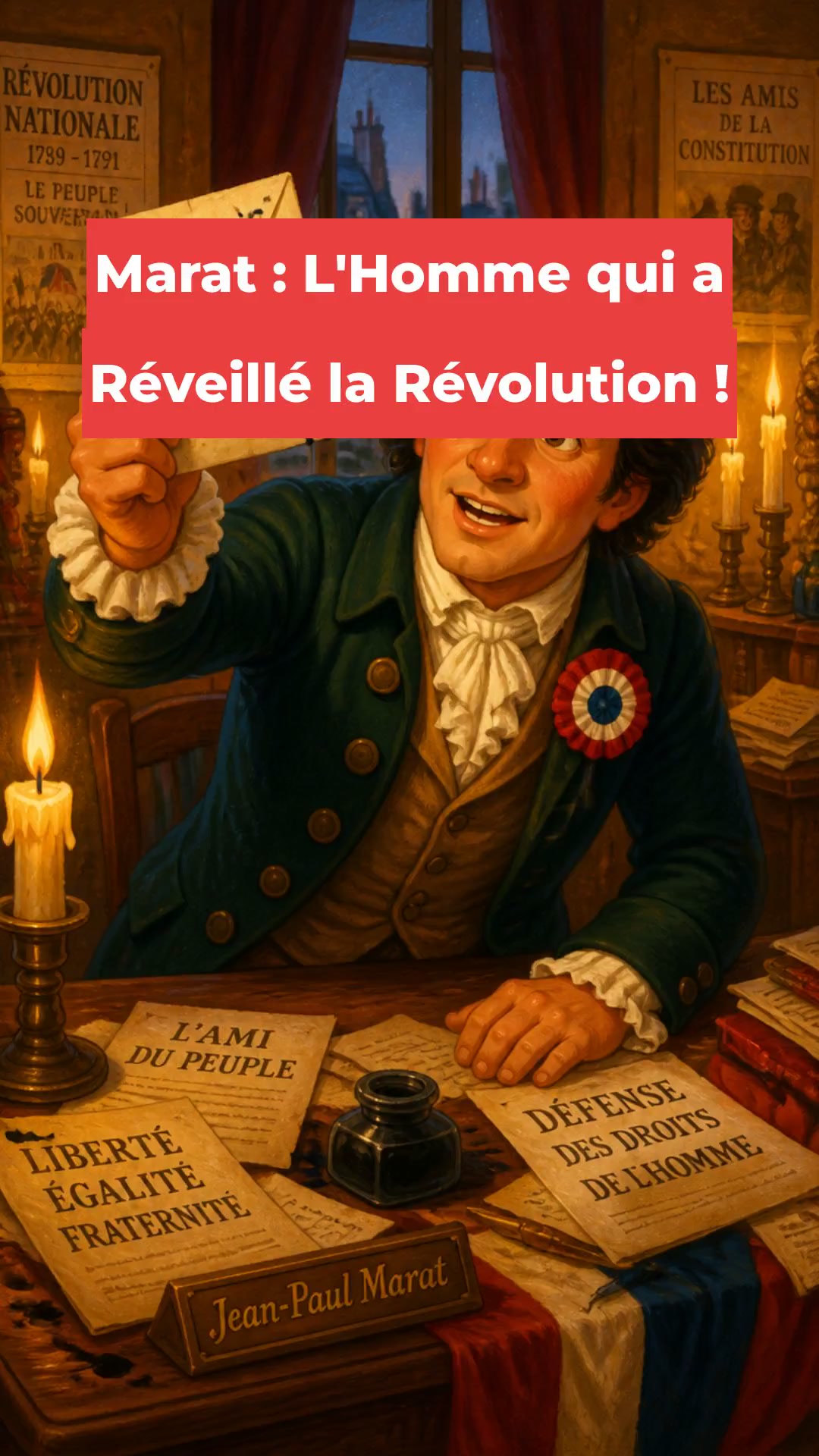 Marat : L'Homme qui a Réveillé la Révolution !