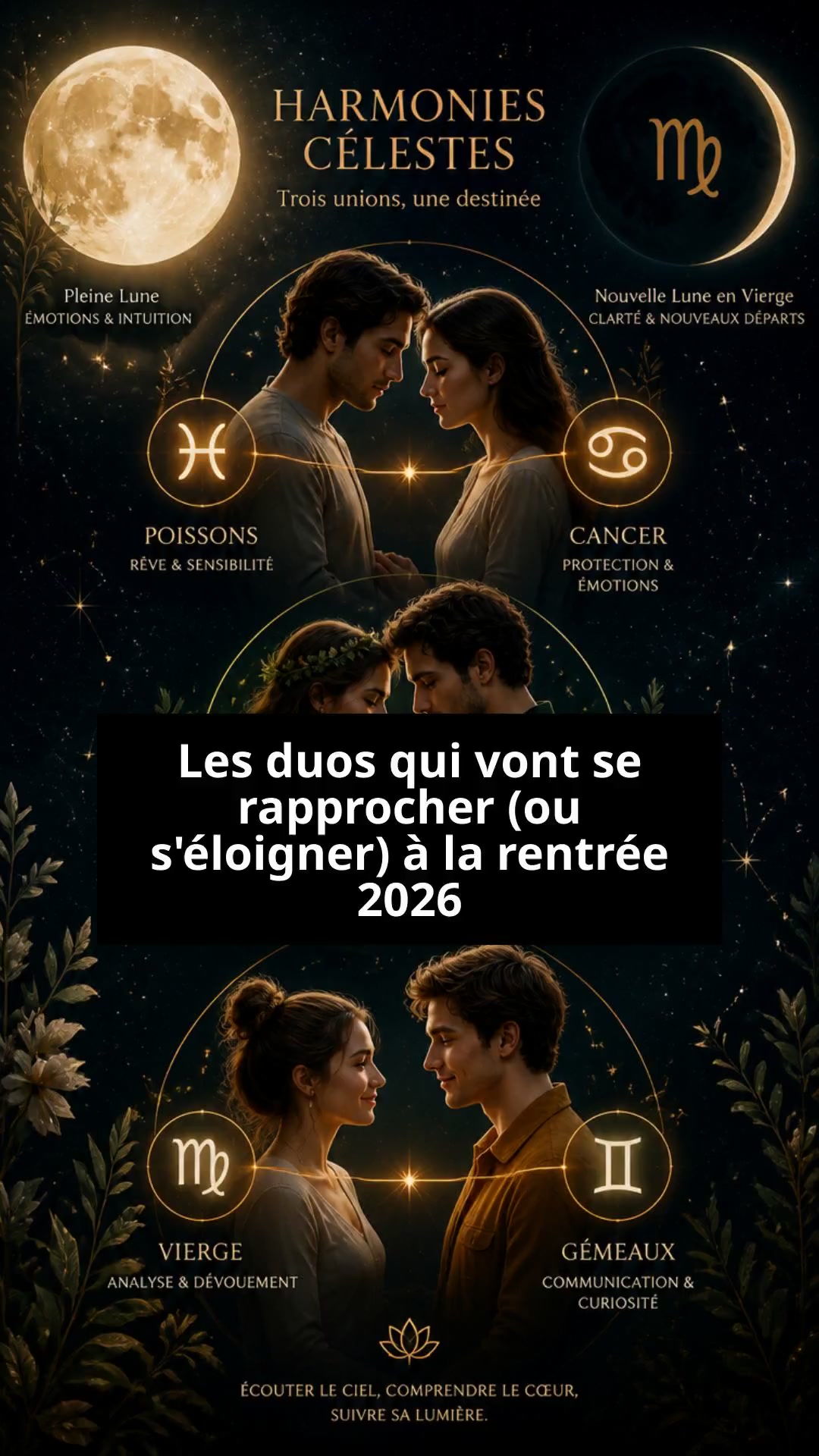 LES DUOS QUI VONT SE RAPPROCHER (OU S\'ÉLOIGNER) À LA RENTRÉE