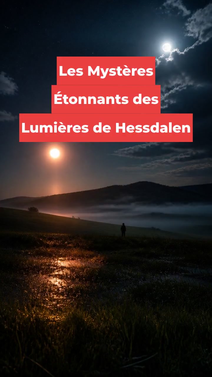 Les Mystères Étonnants des Lumières de Hessdalen