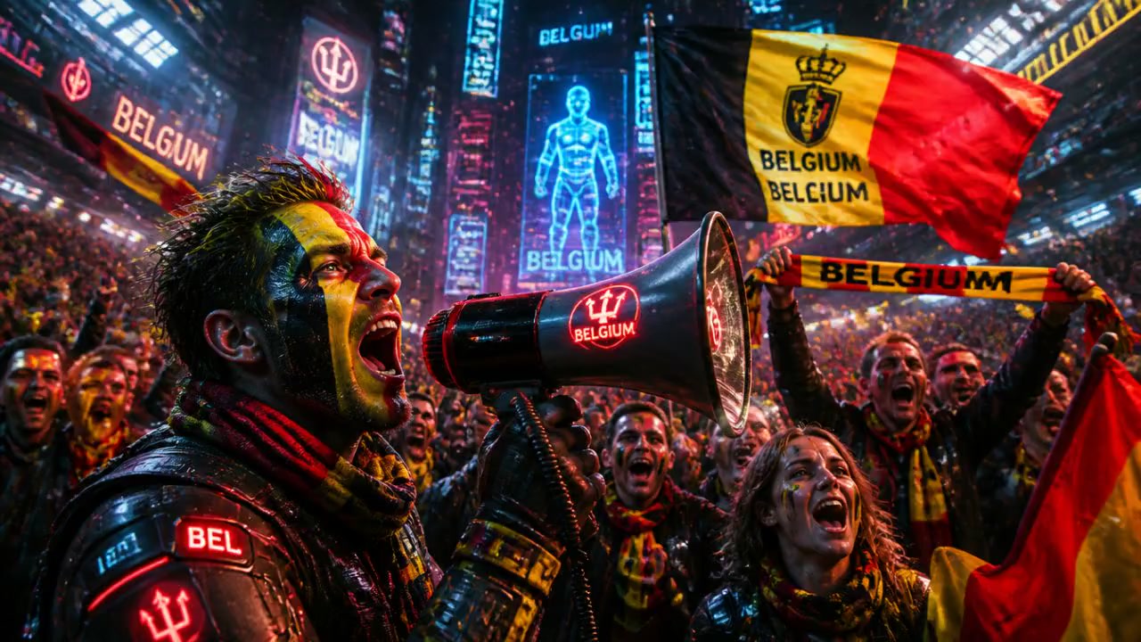 La passion des Diables Rouges enflamme le stade !