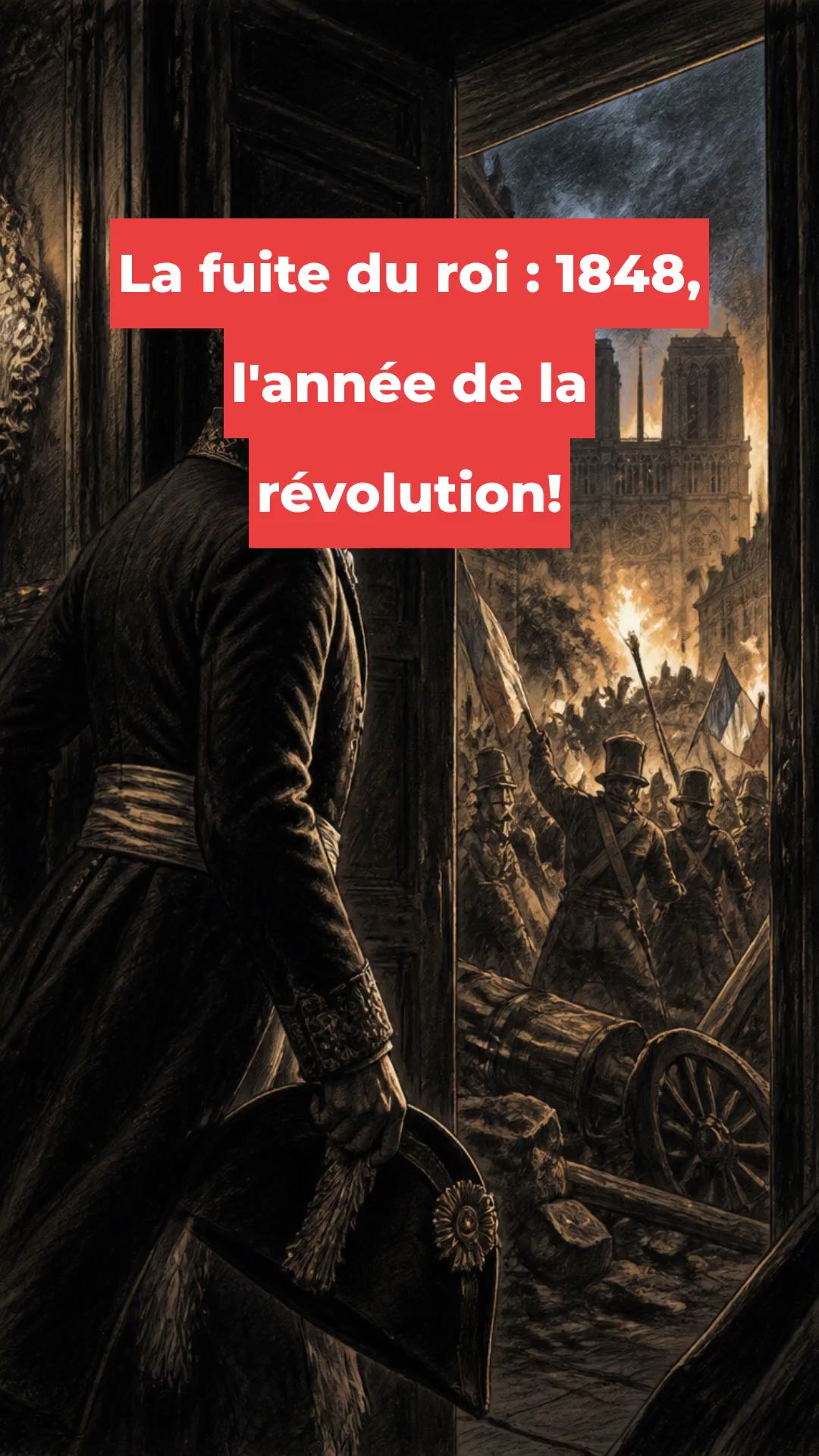 La fuite du roi : 1848, l'année de la révolution!