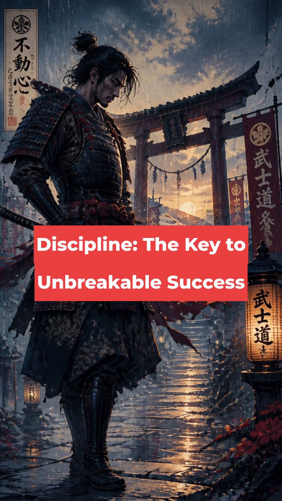Discipline: The Key to Unbreakable Success