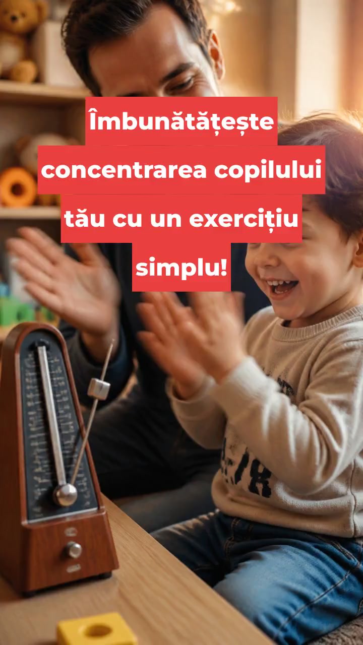 Îmbunătățește concentrarea copilului tău cu un exercițiu simplu!