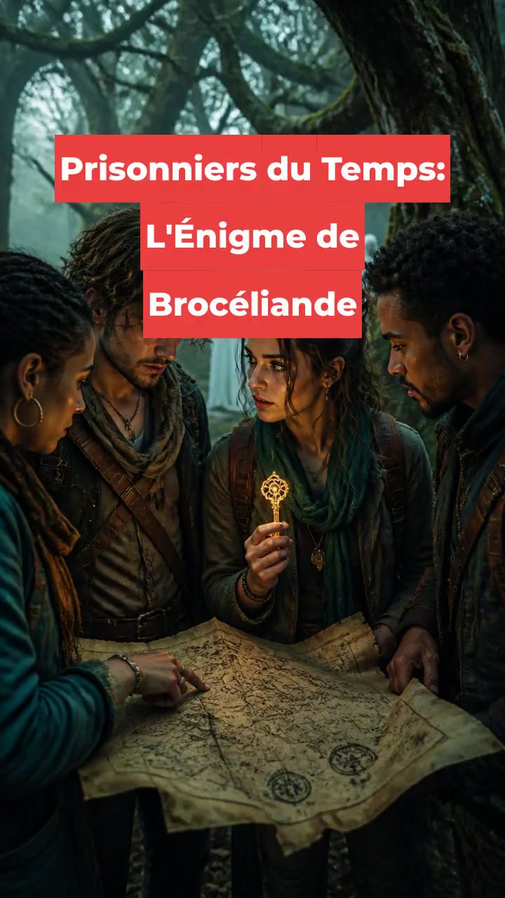 Prisonniers du Temps: L'Énigme de Brocéliande
