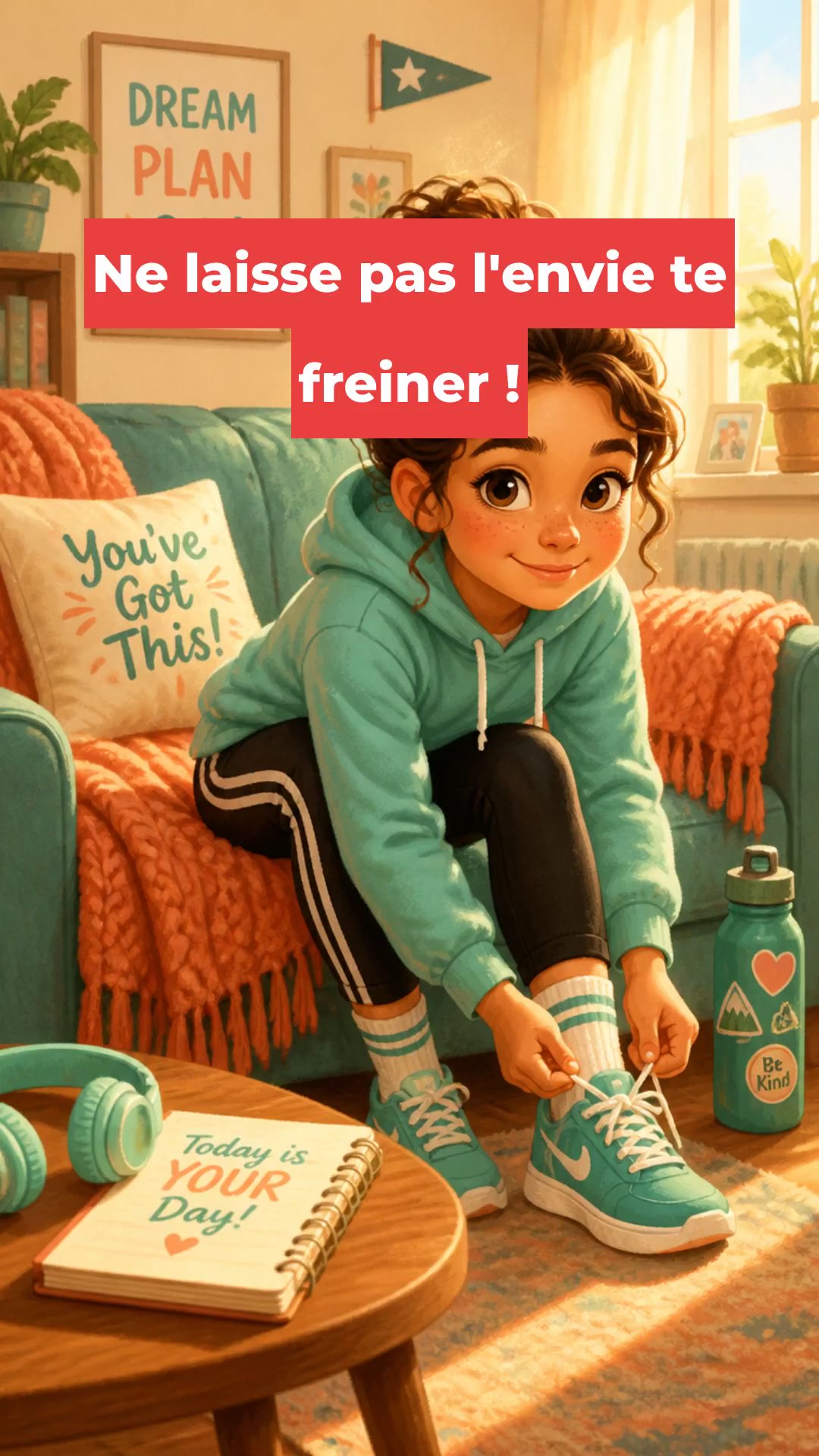 Ne laisse pas l'envie te freiner !
