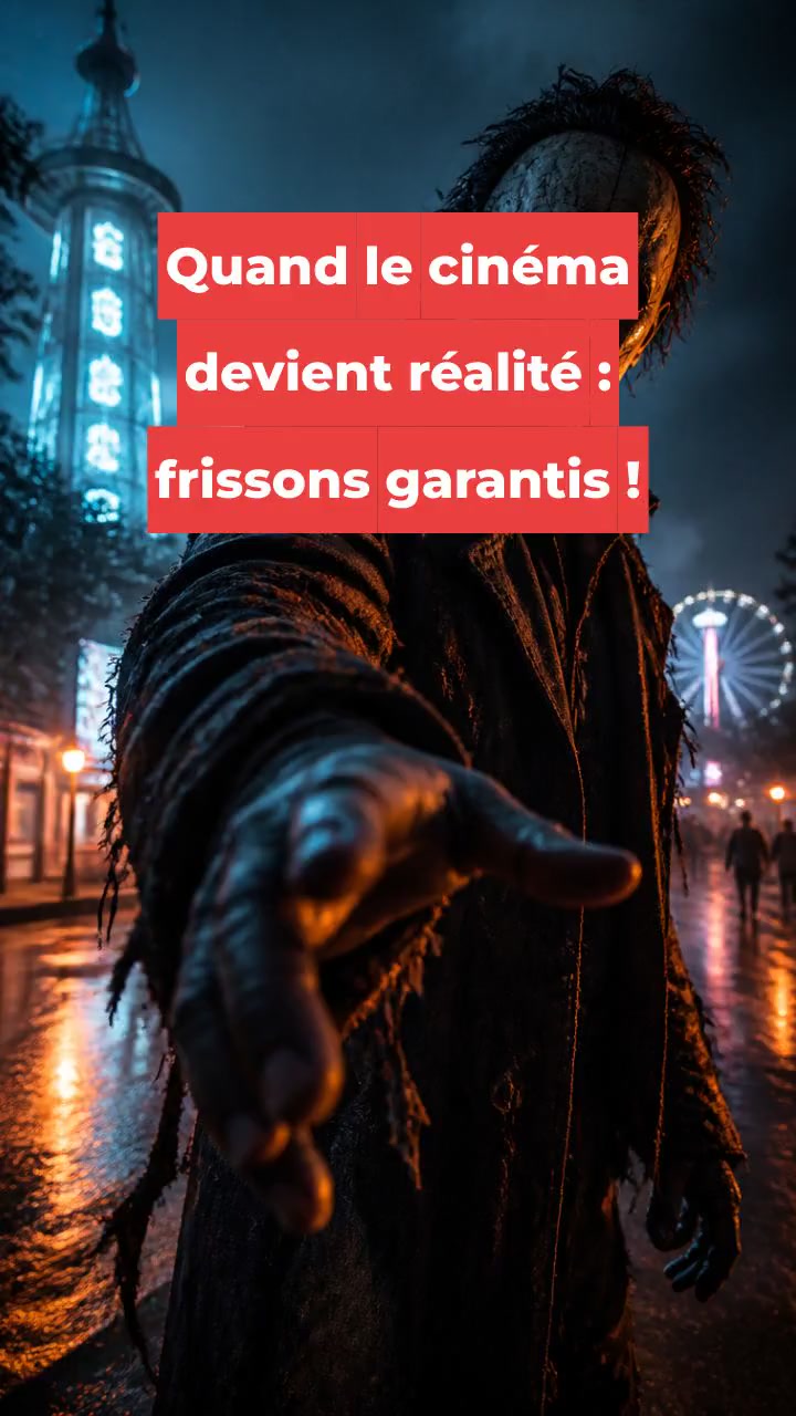 Quand le cinéma devient réalité : frissons garantis !