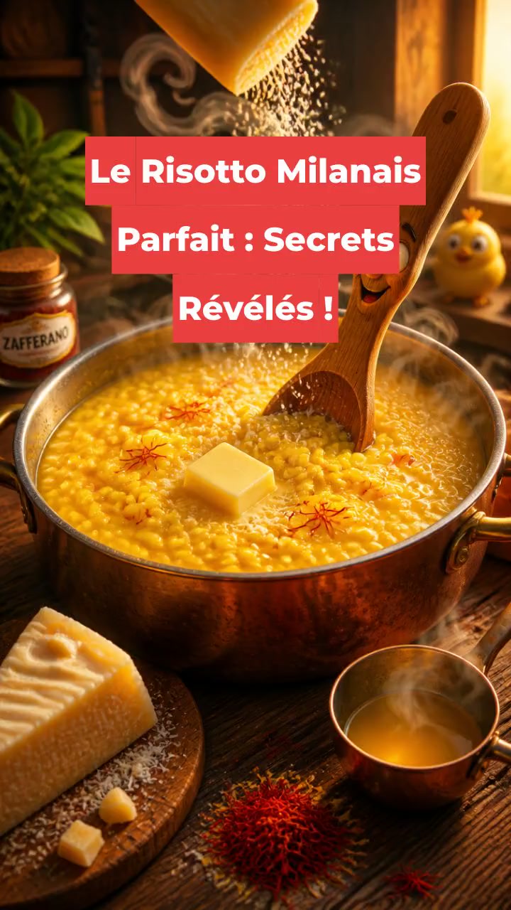 Le Risotto Milanais Parfait : Secrets Révélés !