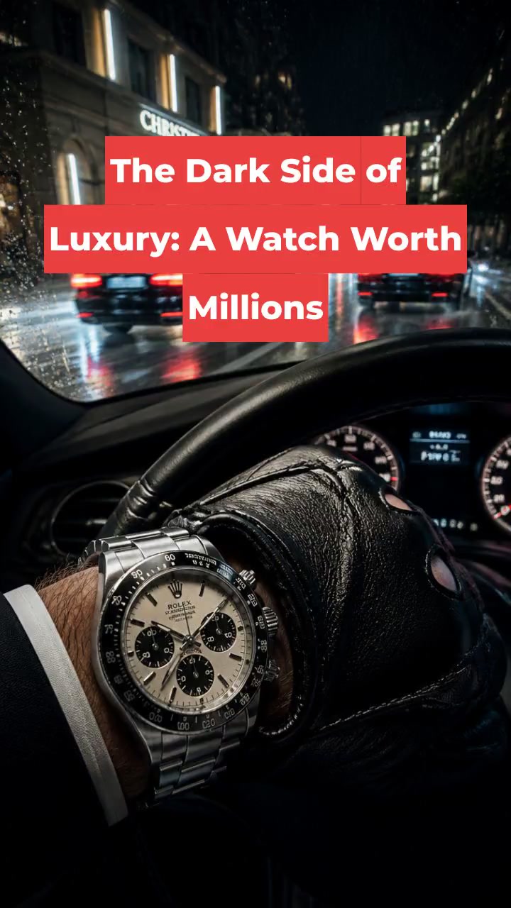 The Dark Side of Luxury: A Watch Worth Millions