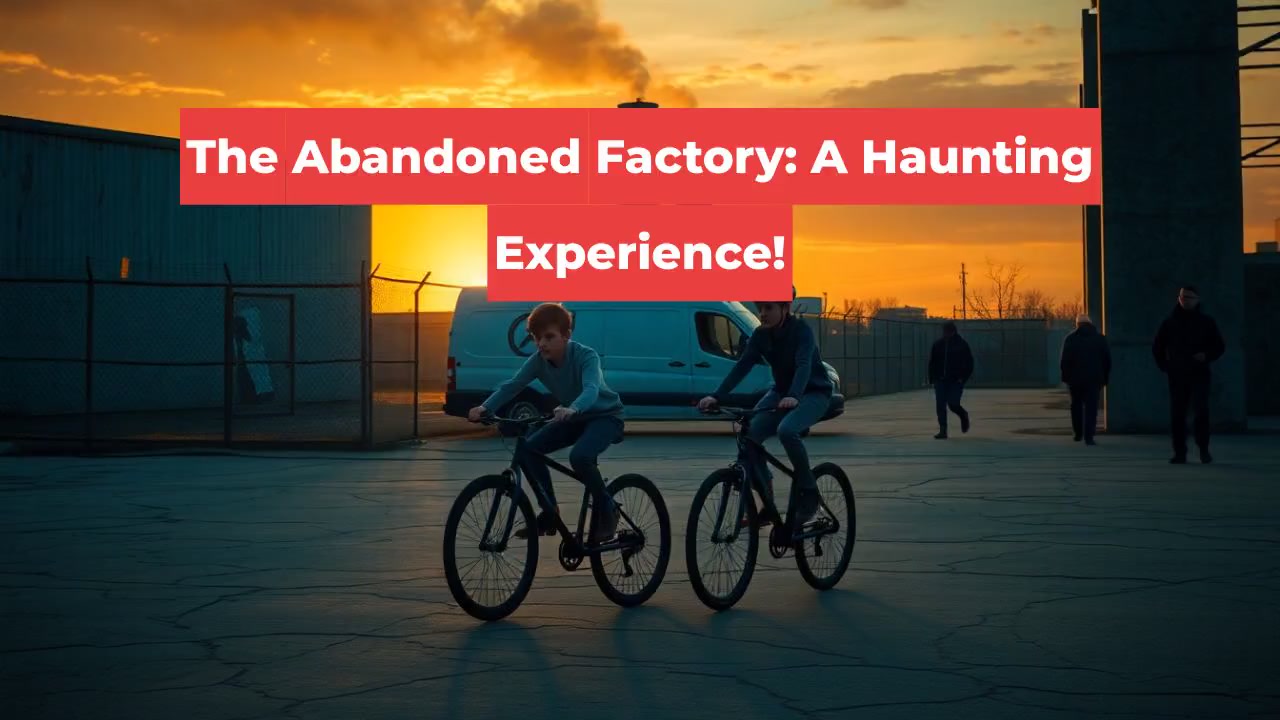The Abandoned Factory: A Haunting Experience!