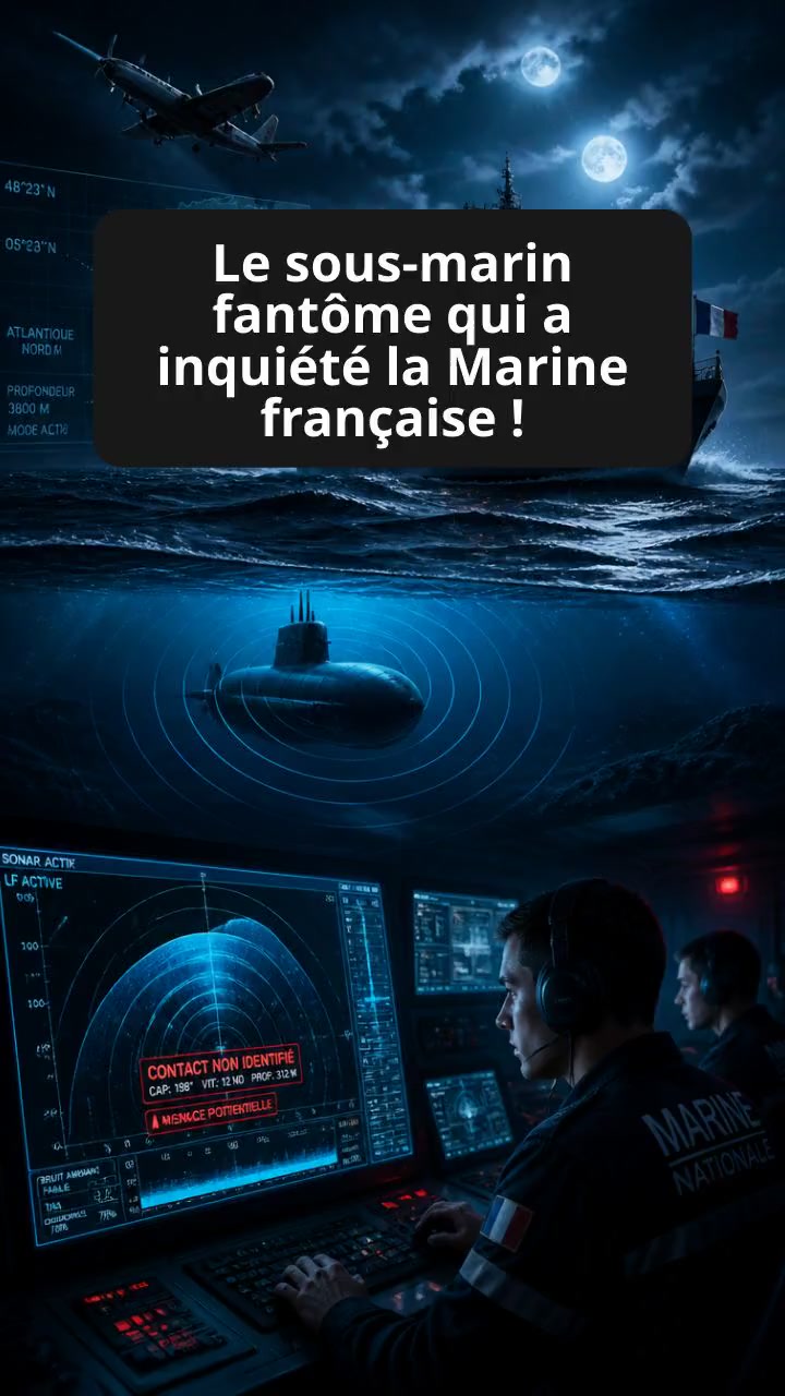 Le sous-marin fantôme qui a inquiété la Marine française !