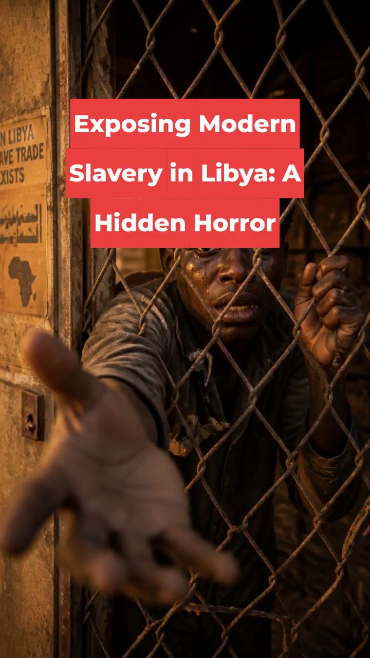 Exposing Modern Slavery in Libya: A Hidden Horror