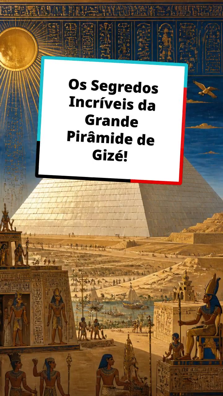 Os Segredos Incríveis da Grande Pirâmide de Gizé!
