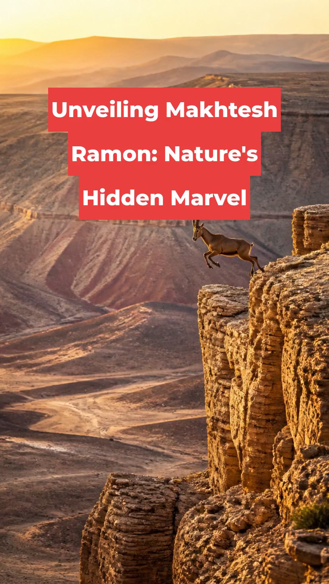 Unveiling Makhtesh Ramon: Nature's Hidden Marvel