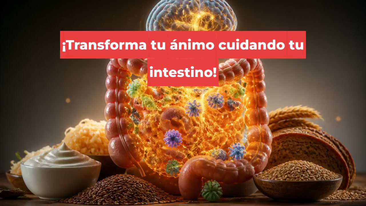 ¡Transforma tu ánimo cuidando tu intestino!