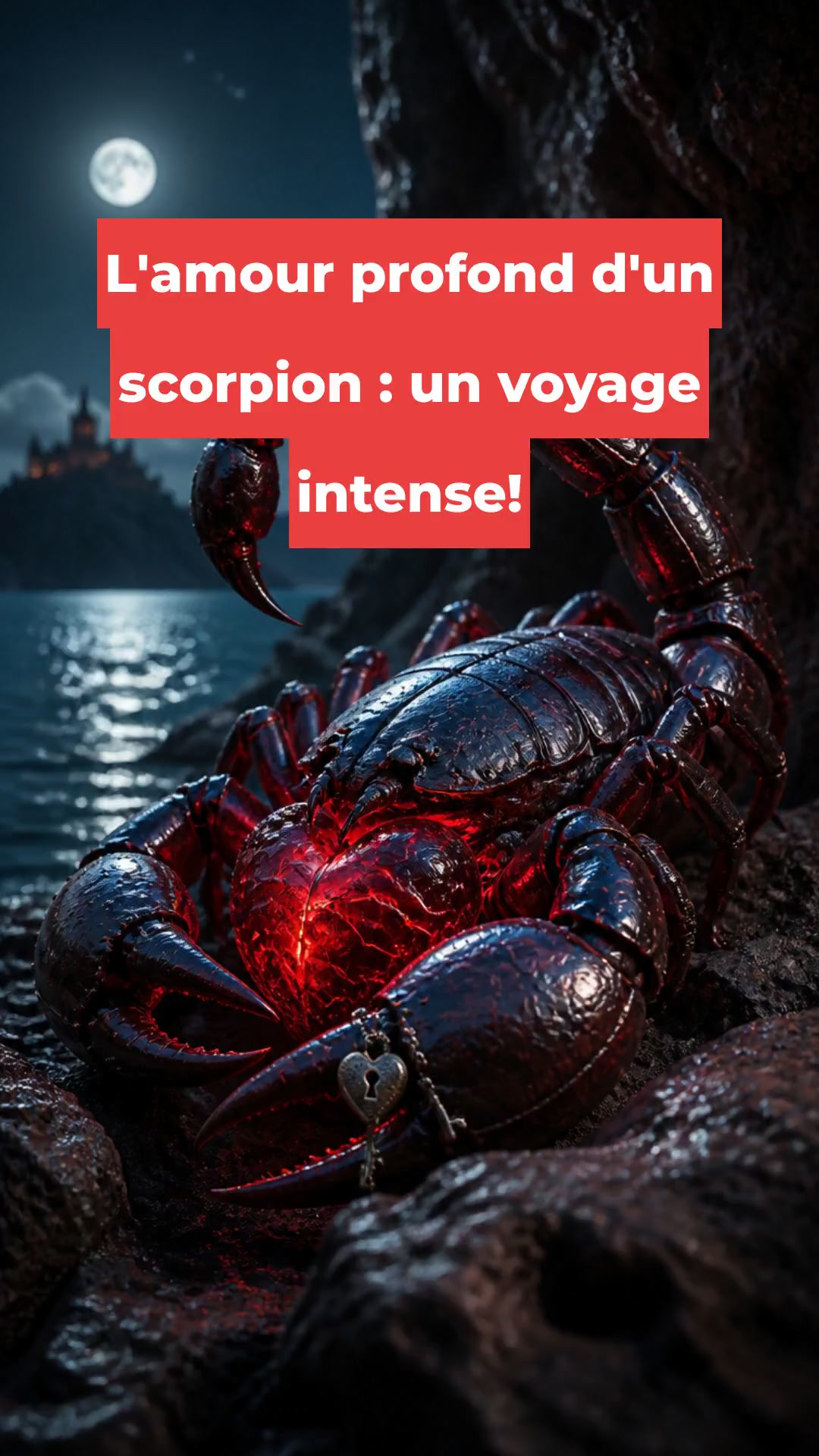 L'amour profond d'un scorpion : un voyage intense!