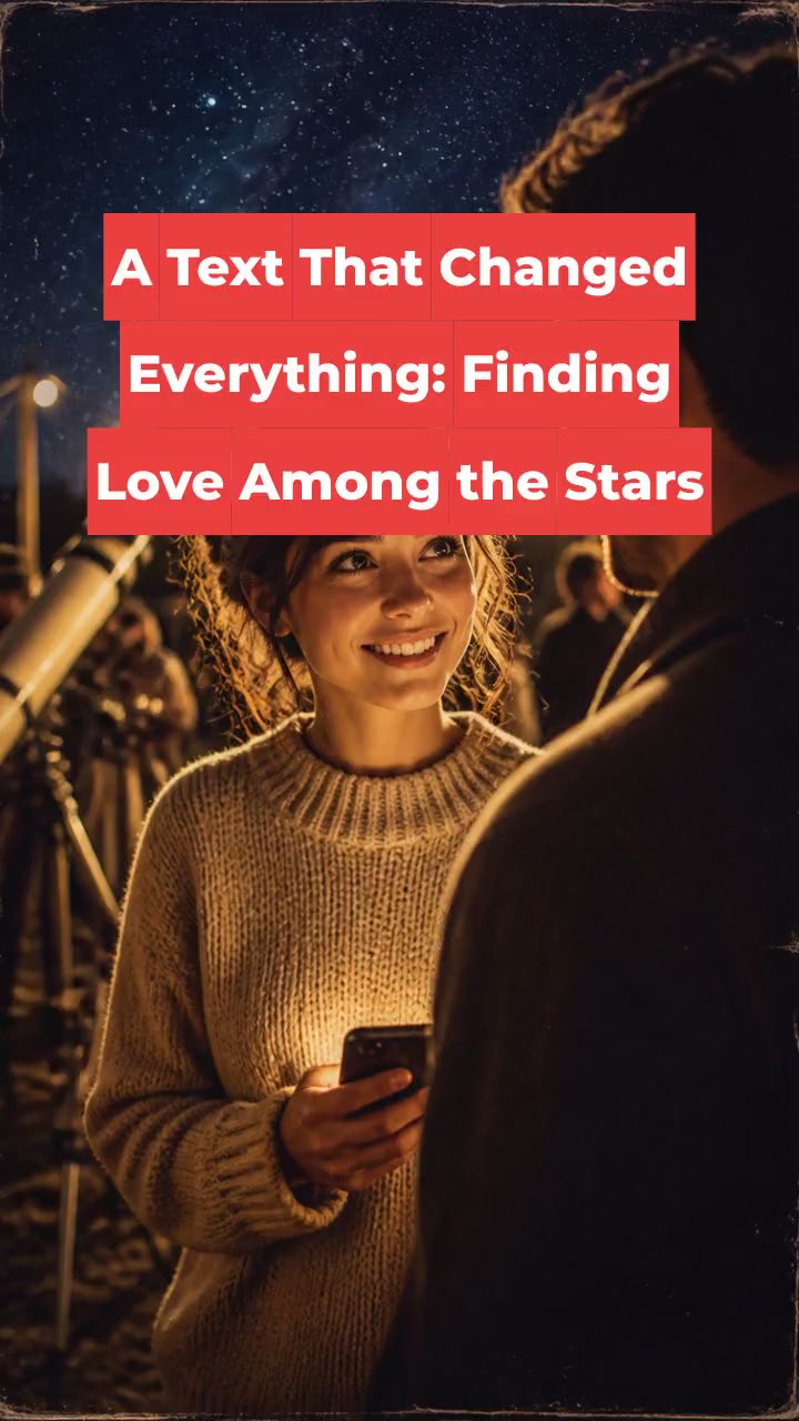 A Text That Changed Everything: Finding Love Among the Stars