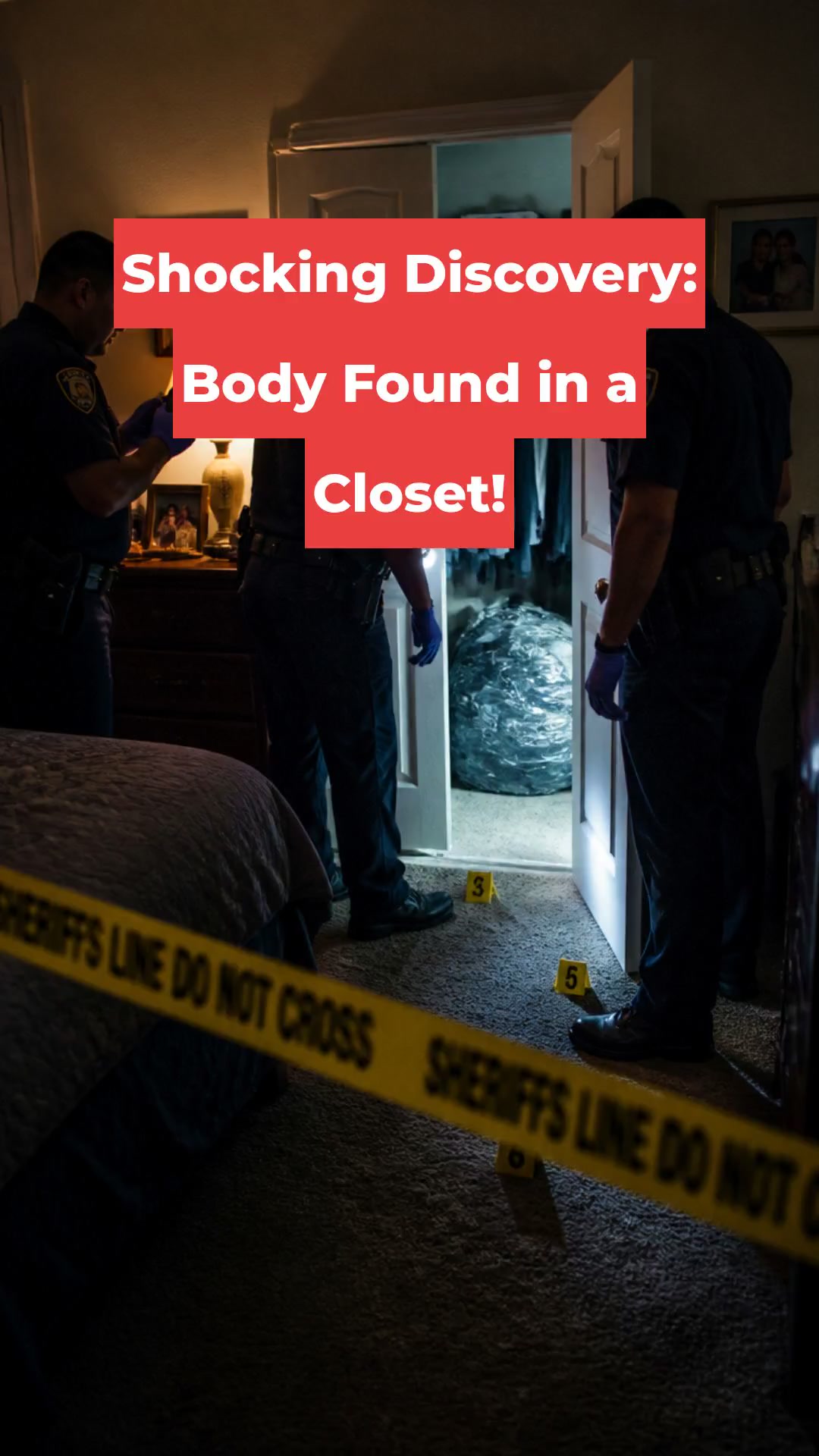 Shocking Discovery: Body Found in a Closet!