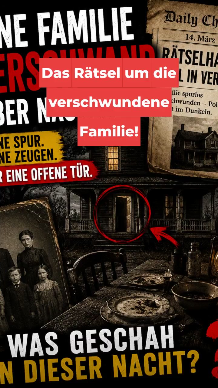 Das Rätsel um die verschwundene Familie!