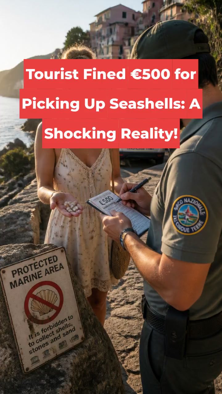 Tourist Fined €500 for Picking Up Seashells: A Shocking Reality!