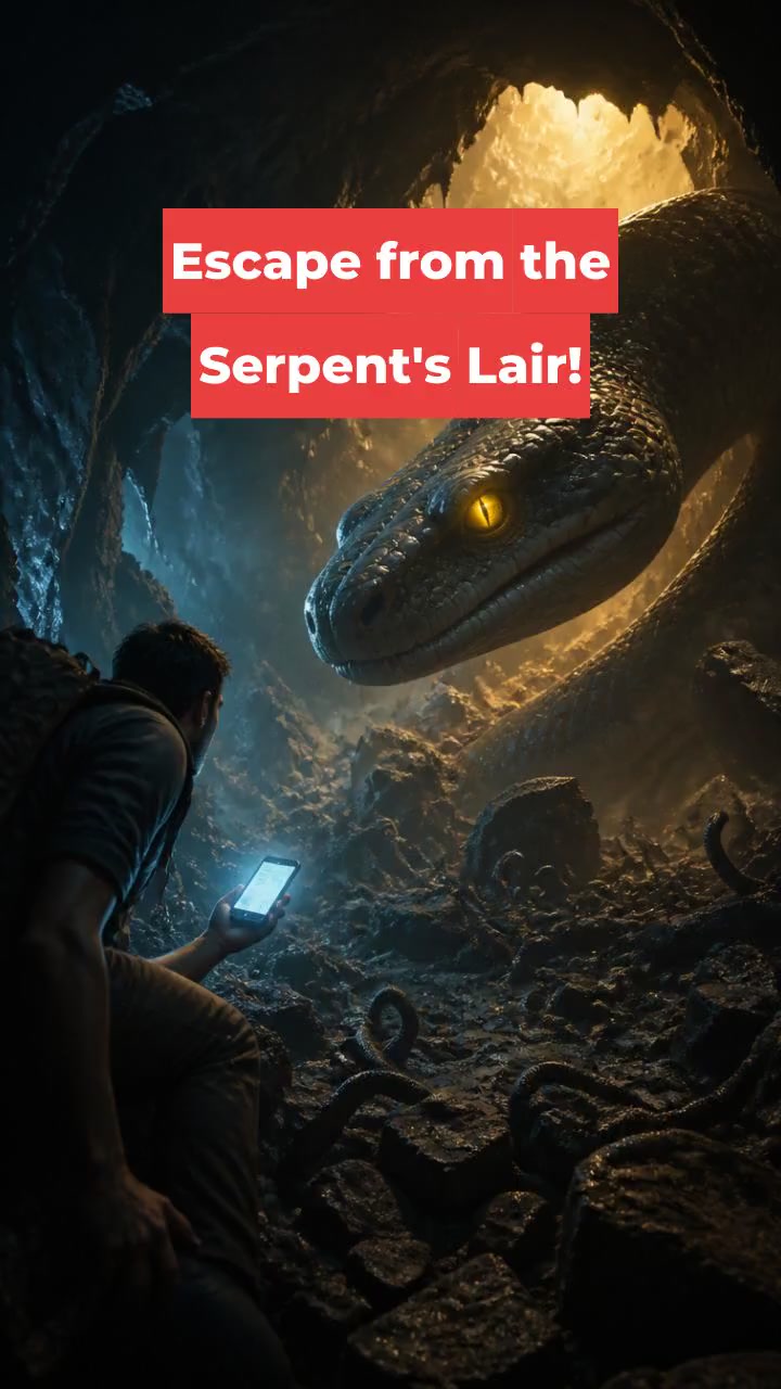Escape from the Serpent's Lair!