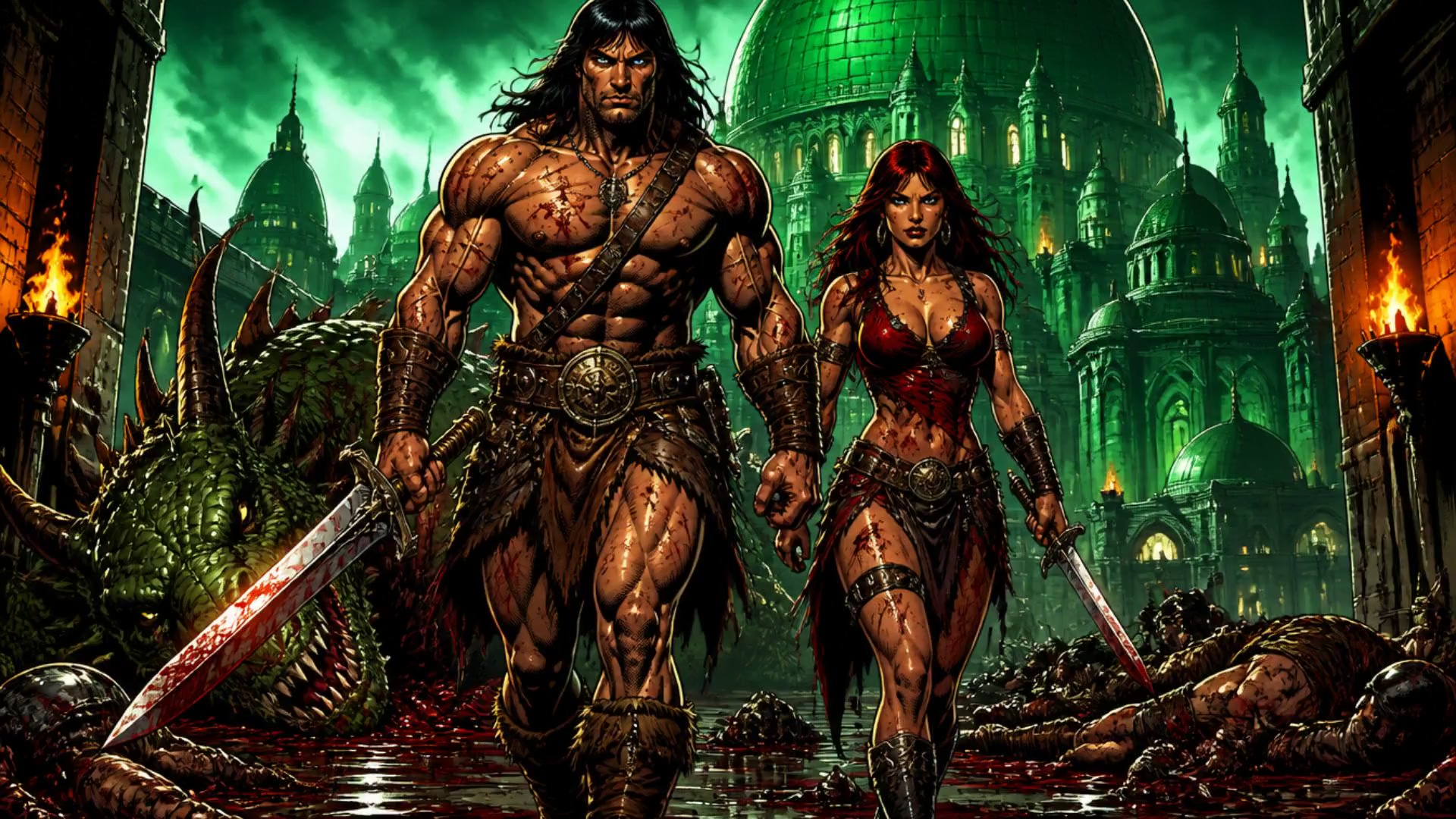 Conan & Valeria: Escape from the Emerald Enigma!