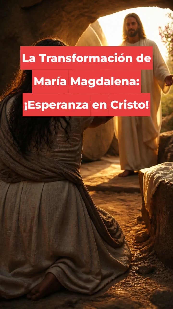 La Transformación de María Magdalena: ¡Esperanza en Cristo!