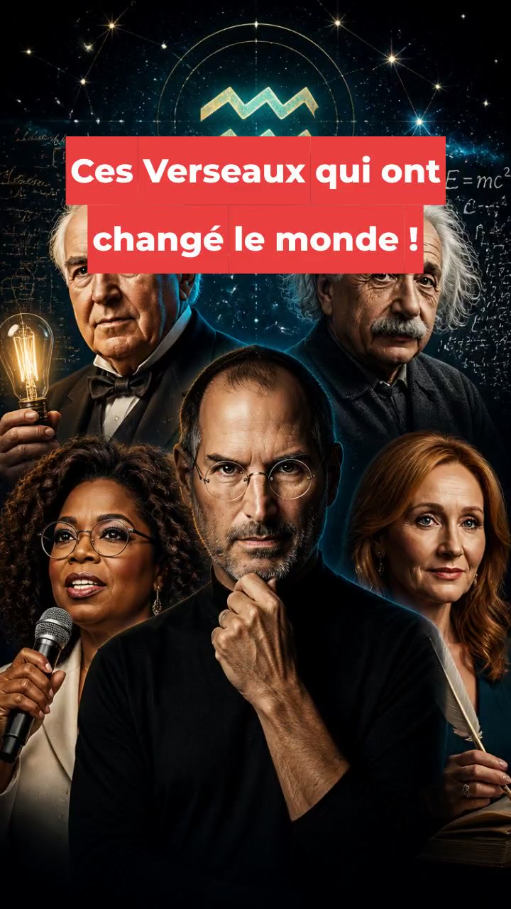 Ces Verseaux qui ont changé le monde !