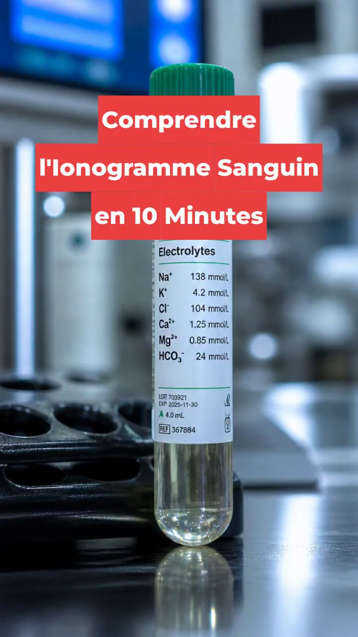 Comprendre l'Ionogramme Sanguin en 10 Minutes