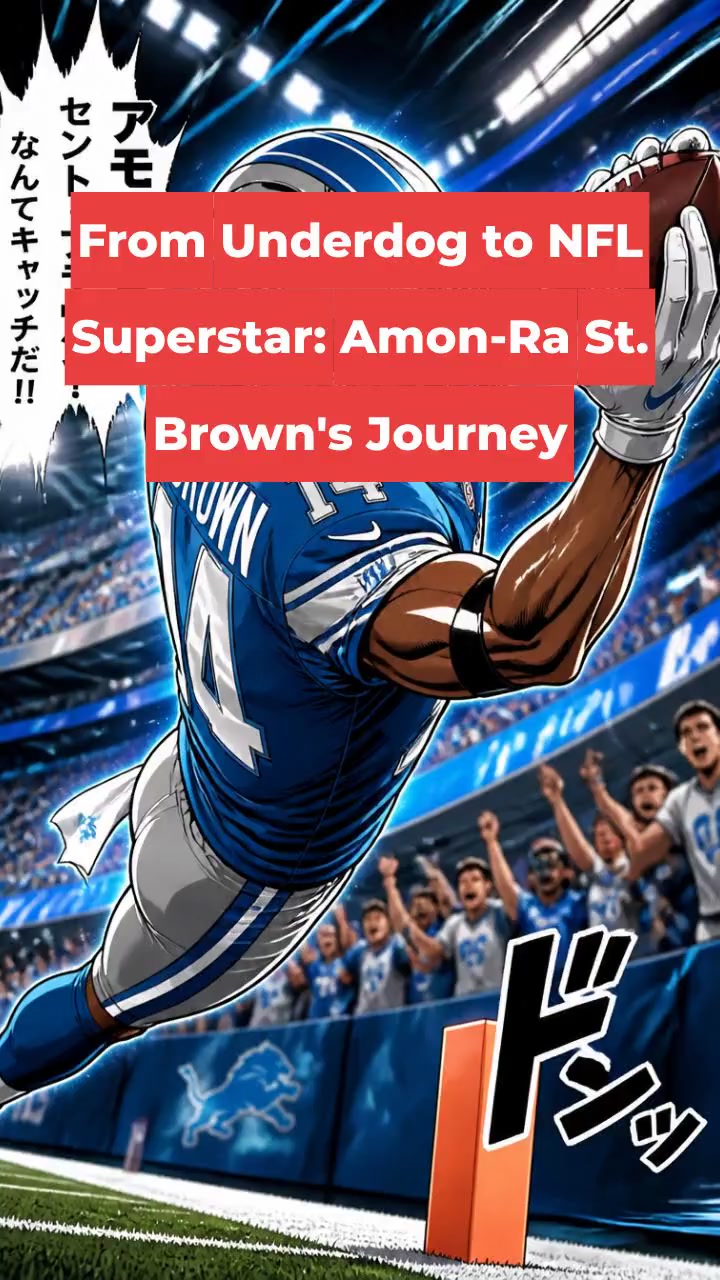 From Underdog to NFL Superstar: Amon-Ra St. Brown's Journey