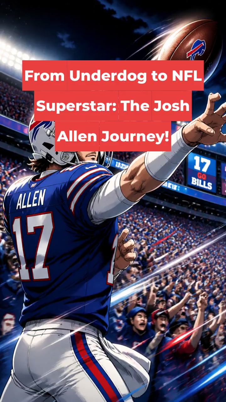 From Underdog to NFL Superstar: The Josh Allen Journey!