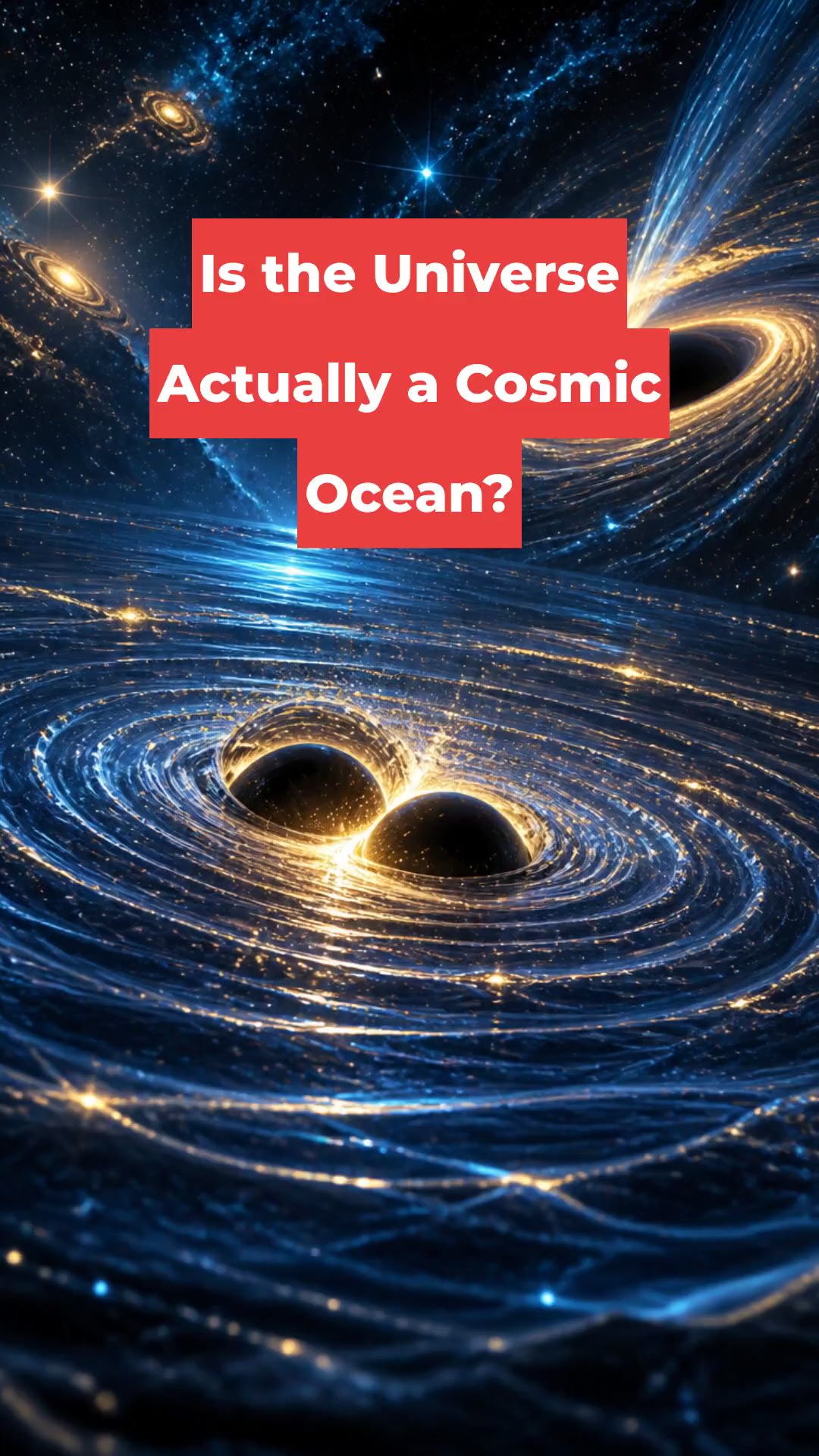 Is the Universe Actually a Cosmic Ocean?