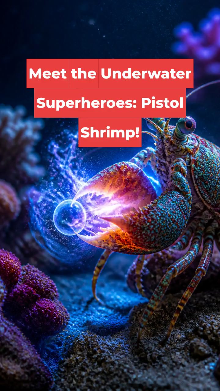 Meet the Underwater Superheroes: Pistol Shrimp!