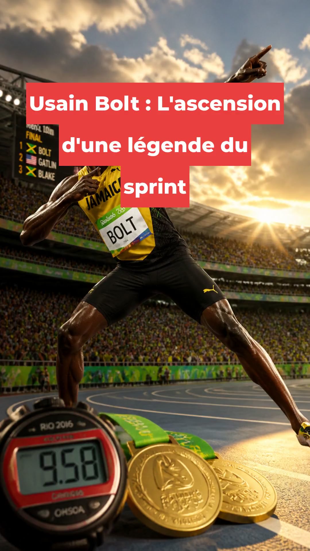 Usain Bolt : L'ascension d'une légende du sprint