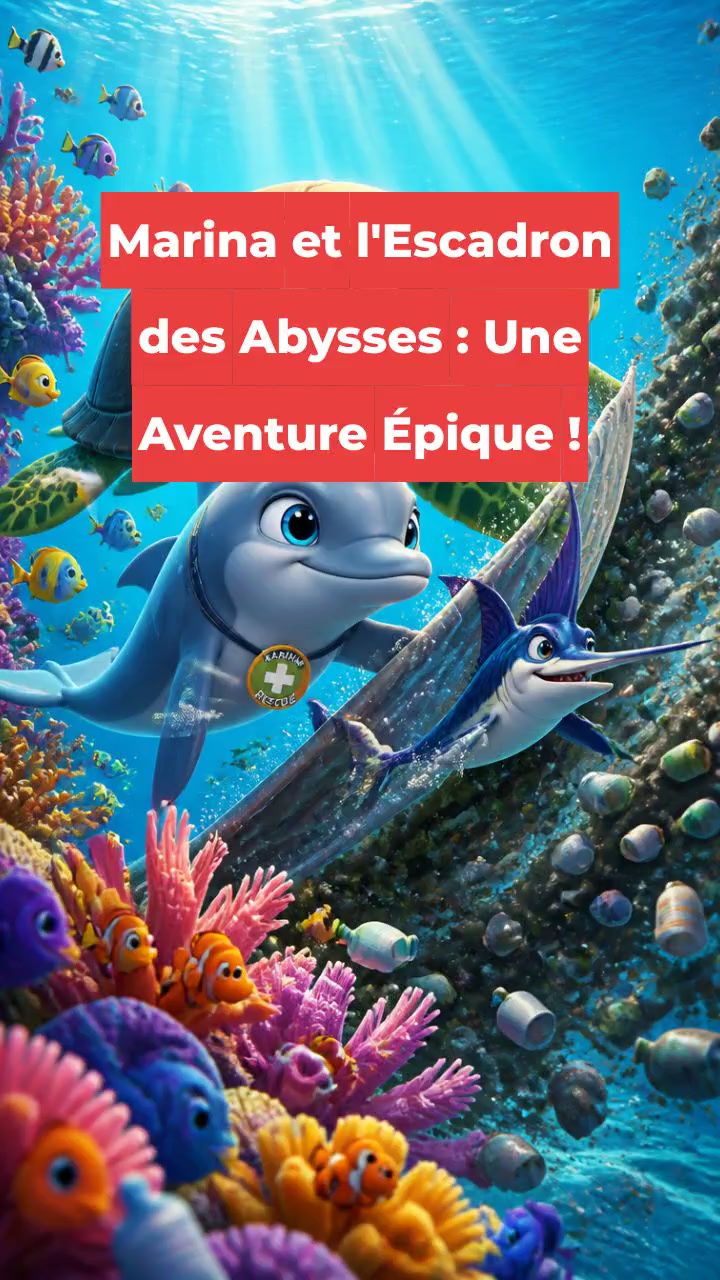 Marina et l'Escadron des Abysses : Une Aventure Épique !