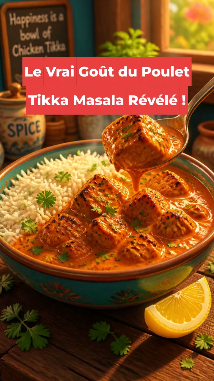 Le Vrai Goût du Poulet Tikka Masala Révélé !