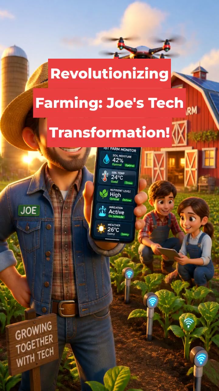 Revolutionizing Farming: Joe's Tech Transformation!