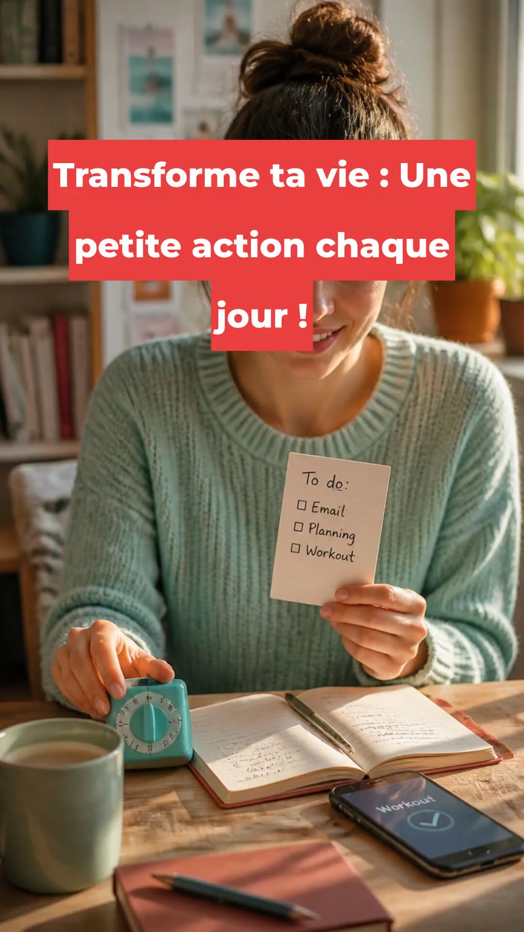 Transforme ta vie : Une petite action chaque jour !