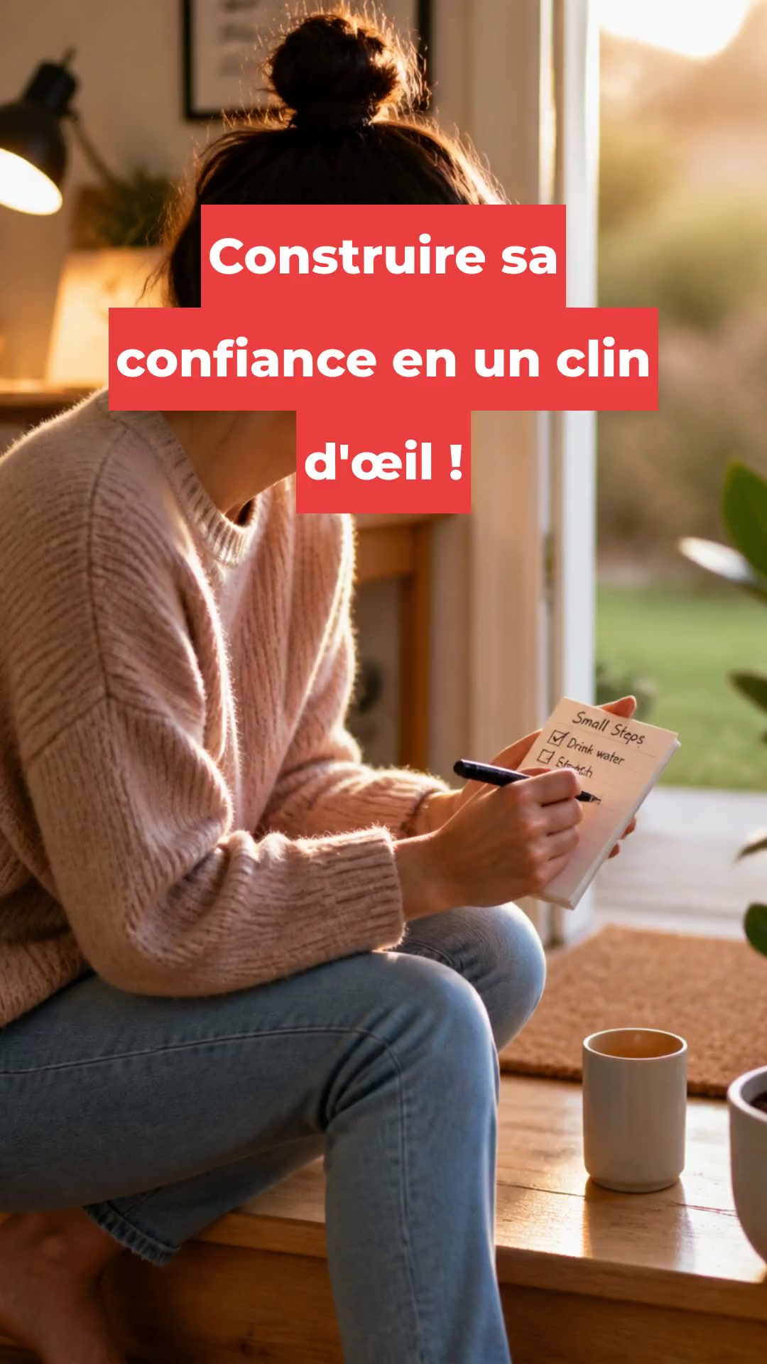 Construire sa confiance en un clin d'œil !