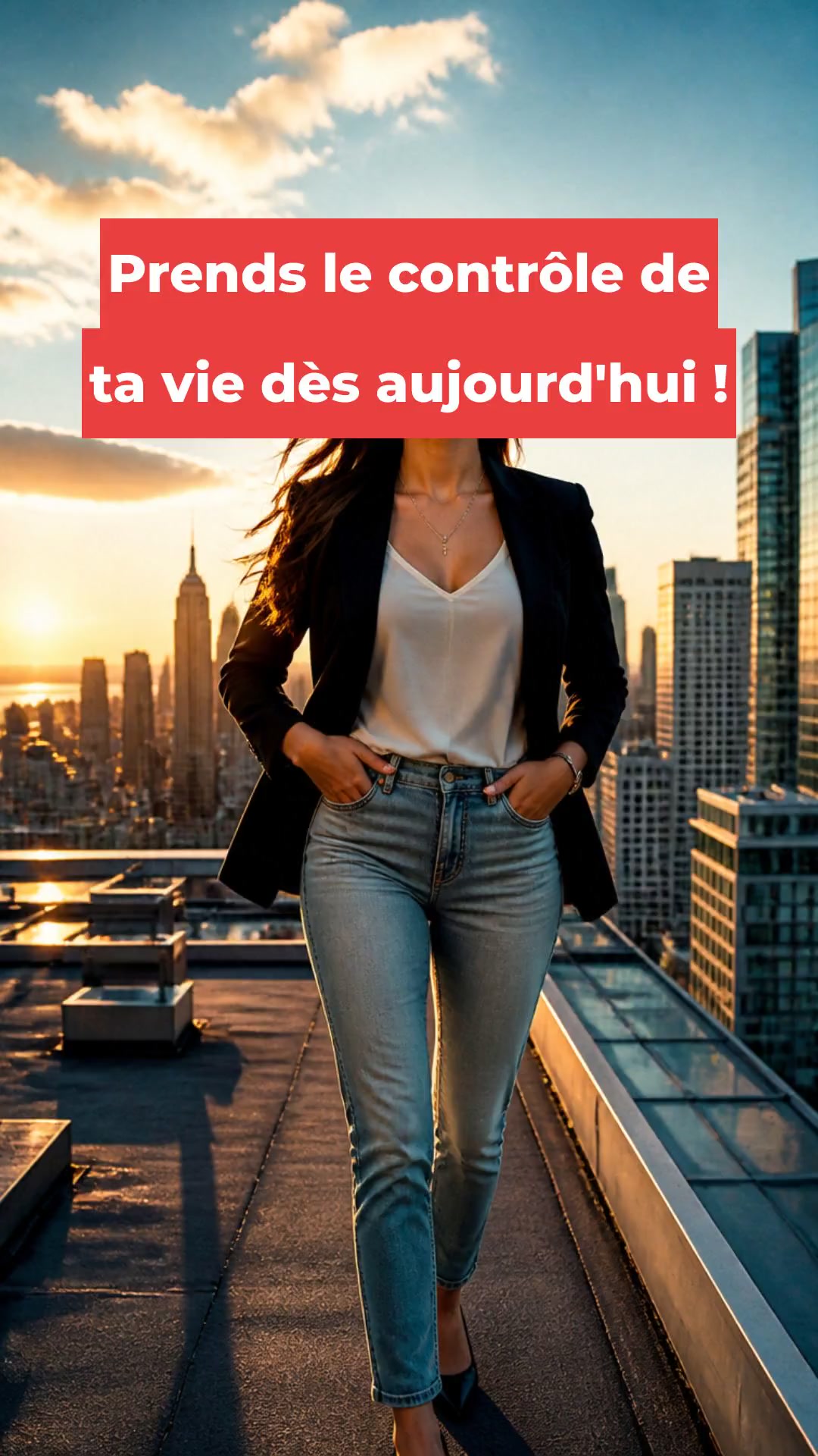 Prends le contrôle de ta vie dès aujourd'hui !