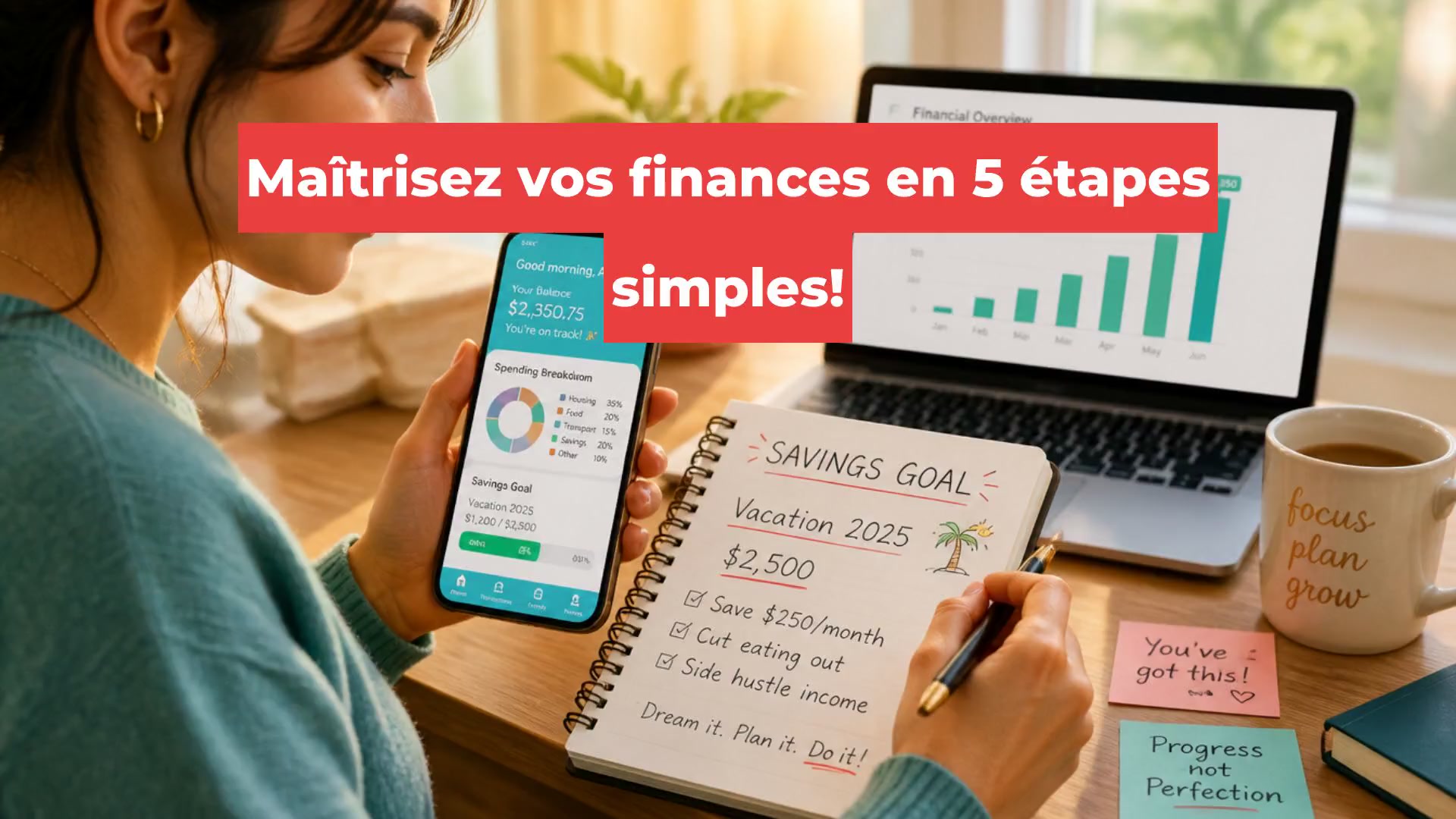 Maîtrisez vos finances en 5 étapes simples!