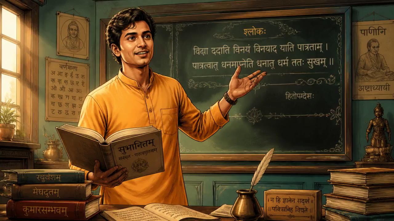 संस्कृत: सत्य, शिव, और सुंदरता का जा