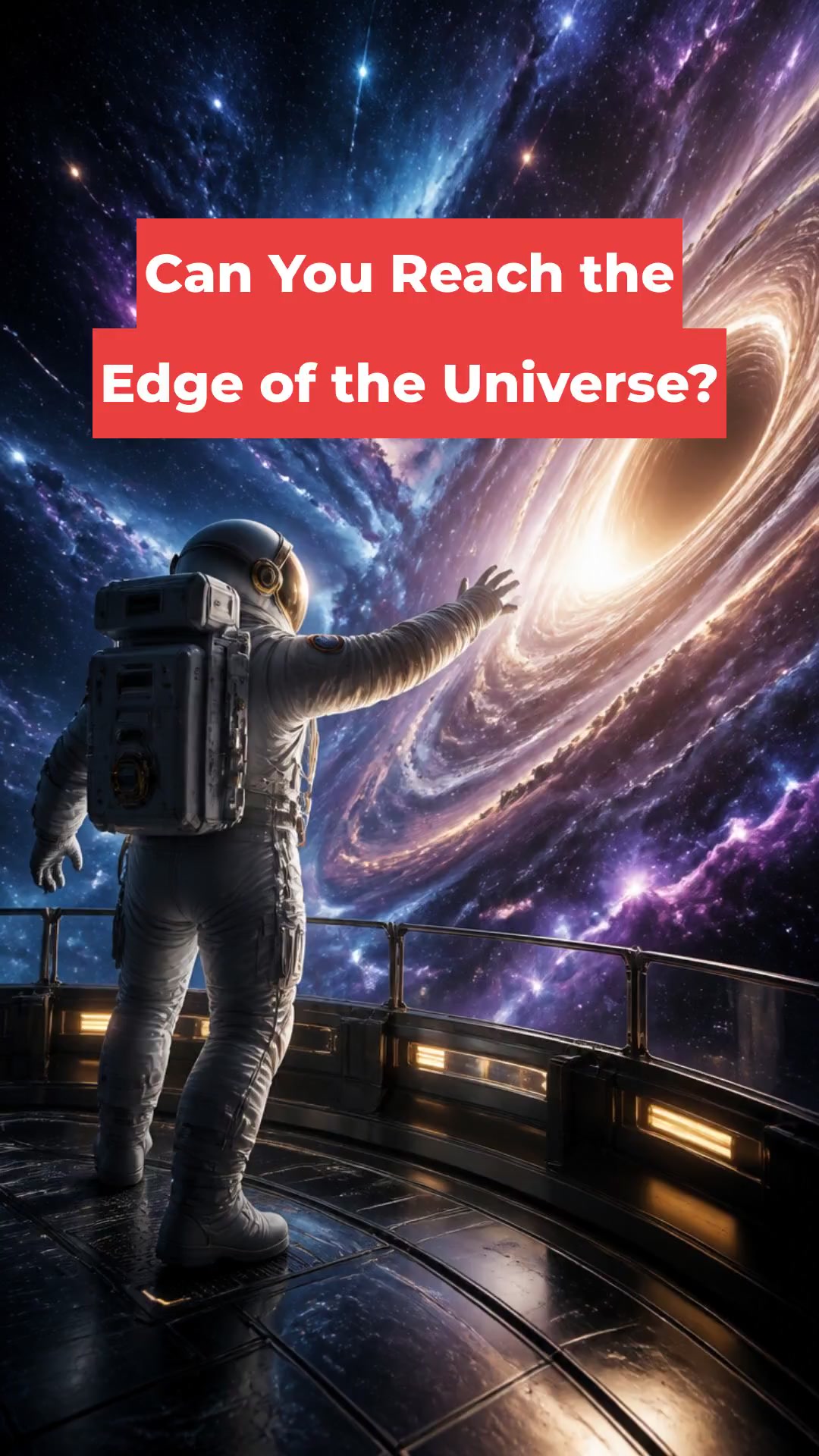 Can You Reach the Edge of the Universe?