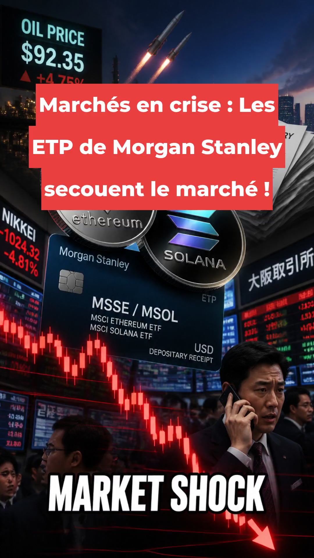 Marchés en crise : Les ETP de Morgan Stanley secouent le marché !