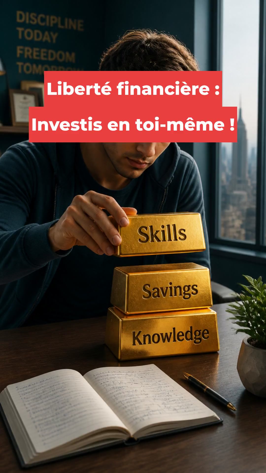 Liberté financière : Investis en toi-même !