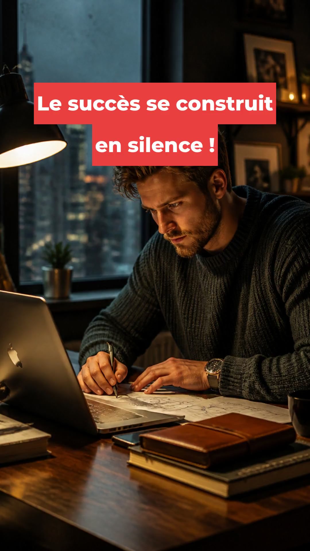 Le succès se construit en silence !